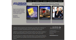 Desktop Screenshot of freightdatasoftware.com